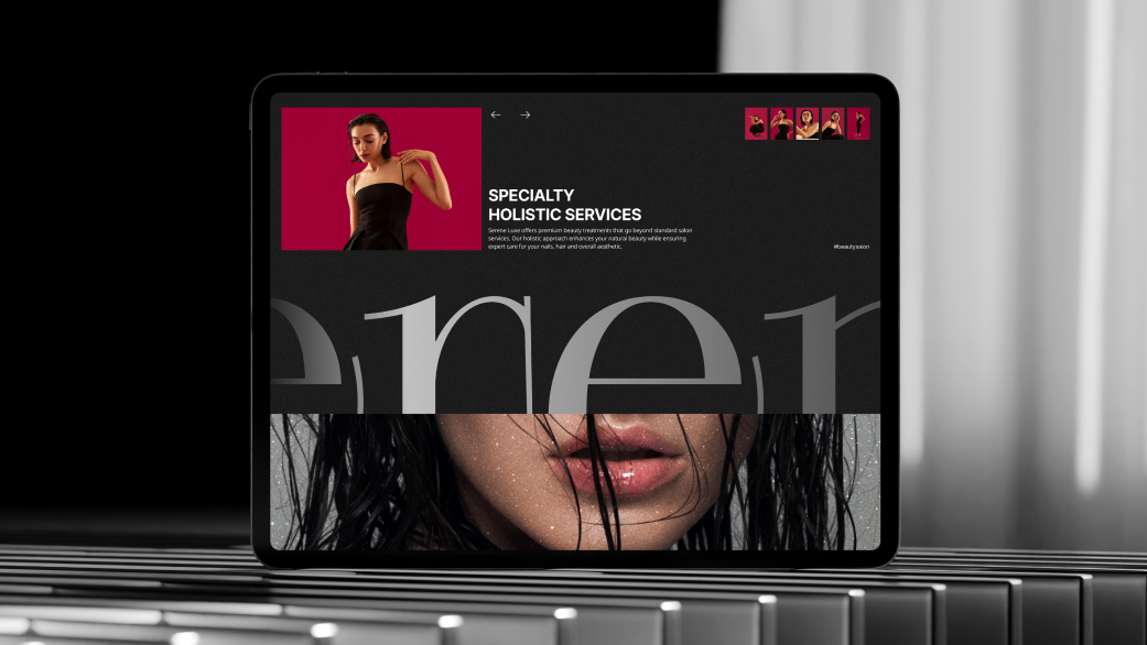 solution banner Serene Luxe nails service